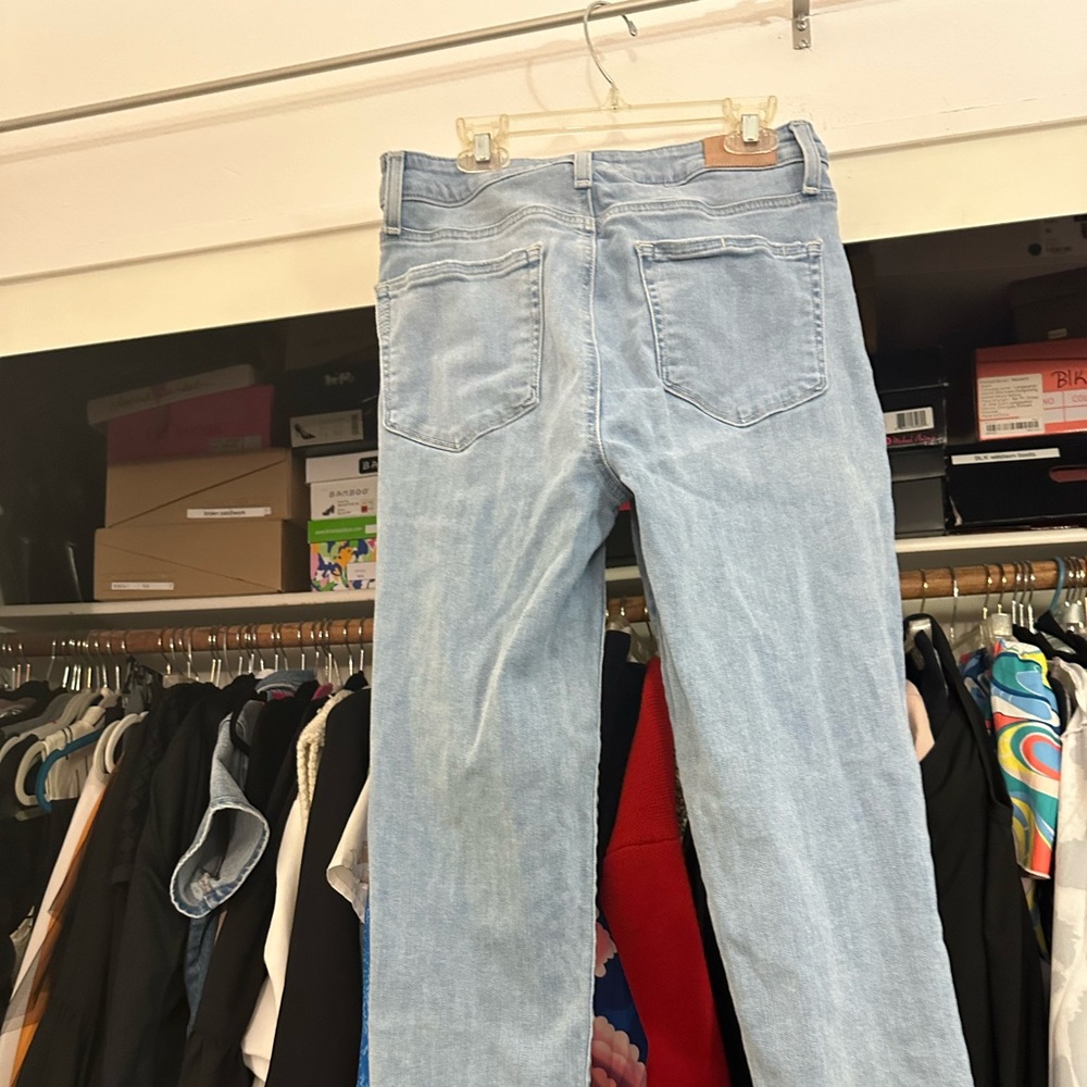 Paige Hilton jeans. Adorable me and so comfortable! Frayed hem.